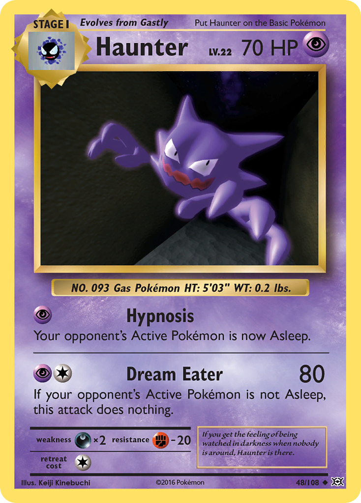 Haunter (48/108) [XY: Evolutions] | Enigma On Main