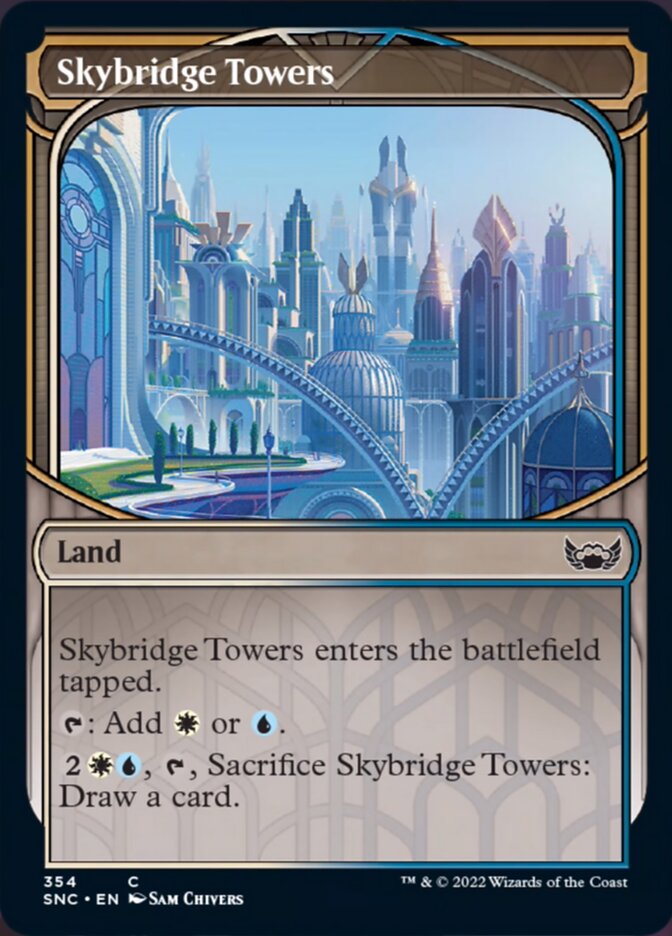 Skybridge Towers (Showcase Skyscraper) [Streets of New Capenna] | Enigma On Main