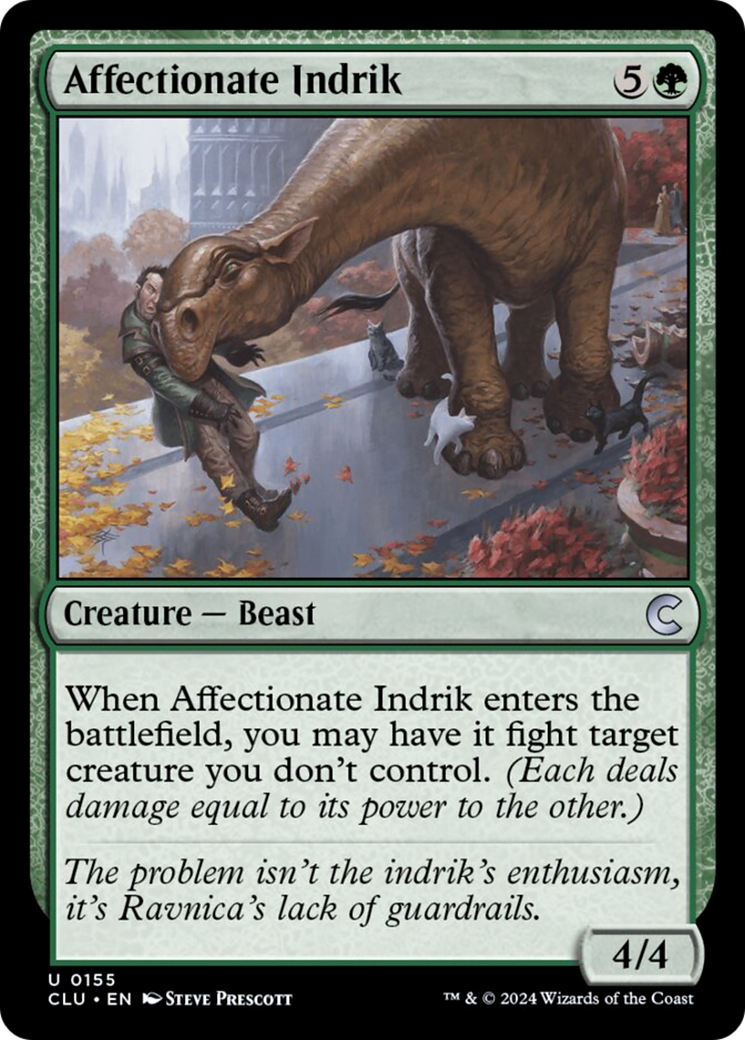 Affectionate Indrik [Ravnica: Clue Edition] | Enigma On Main