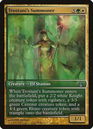 Trostani's Summoner [Dragon's Maze Promos] | Enigma On Main