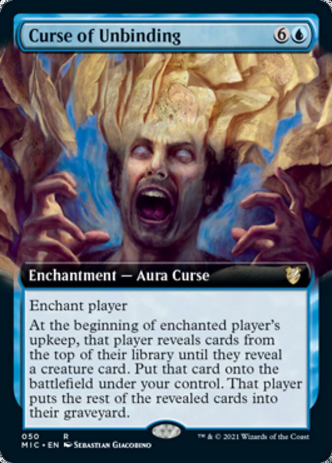 Curse of Unbinding (Extended) [Innistrad: Midnight Hunt Commander] | Enigma On Main