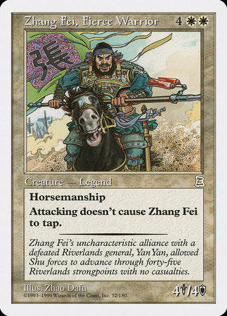 Zhang Fei, Fierce Warrior [Portal Three Kingdoms] | Enigma On Main