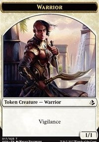 Warrior // Labyrinth Guardian Token [Amonkhet Tokens] | Enigma On Main