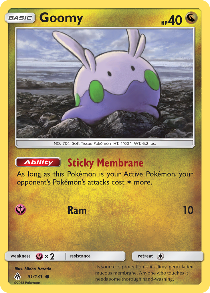 Goomy (91/131) [Sun & Moon: Forbidden Light] | Enigma On Main