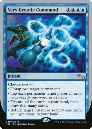 Very Cryptic Command (B) [Unstable] | Enigma On Main