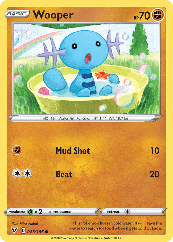 Wooper (083/185) [Sword & Shield: Vivid Voltage] | Enigma On Main