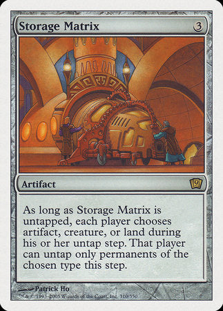 Storage Matrix [Ninth Edition] | Enigma On Main