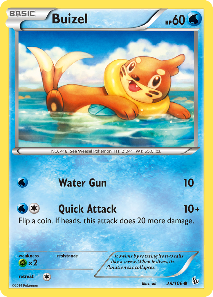 Buizel (28/106) [XY: Flashfire] | Enigma On Main