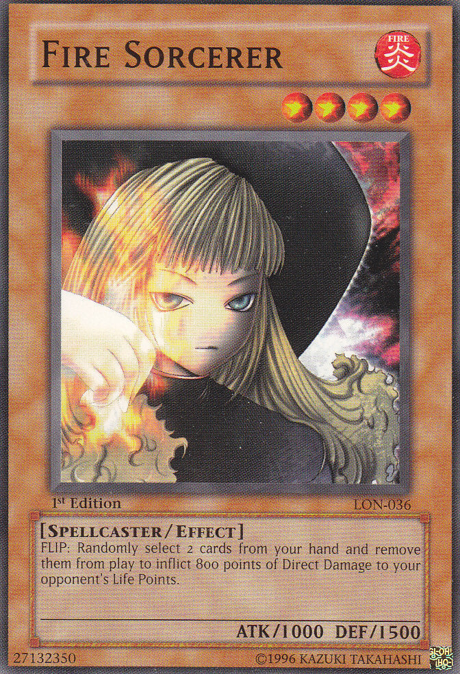 Fire Sorcerer [LON-036] Common | Enigma On Main