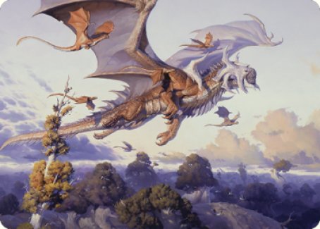 Rith, Liberated Primeval Art Card [Dominaria United Art Series] | Enigma On Main