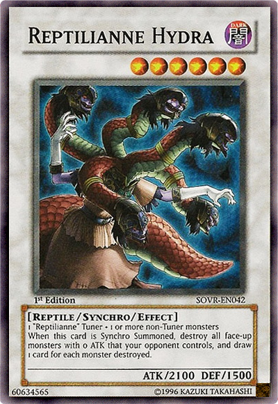 Reptilianne Hydra [SOVR-EN042] Super Rare | Enigma On Main