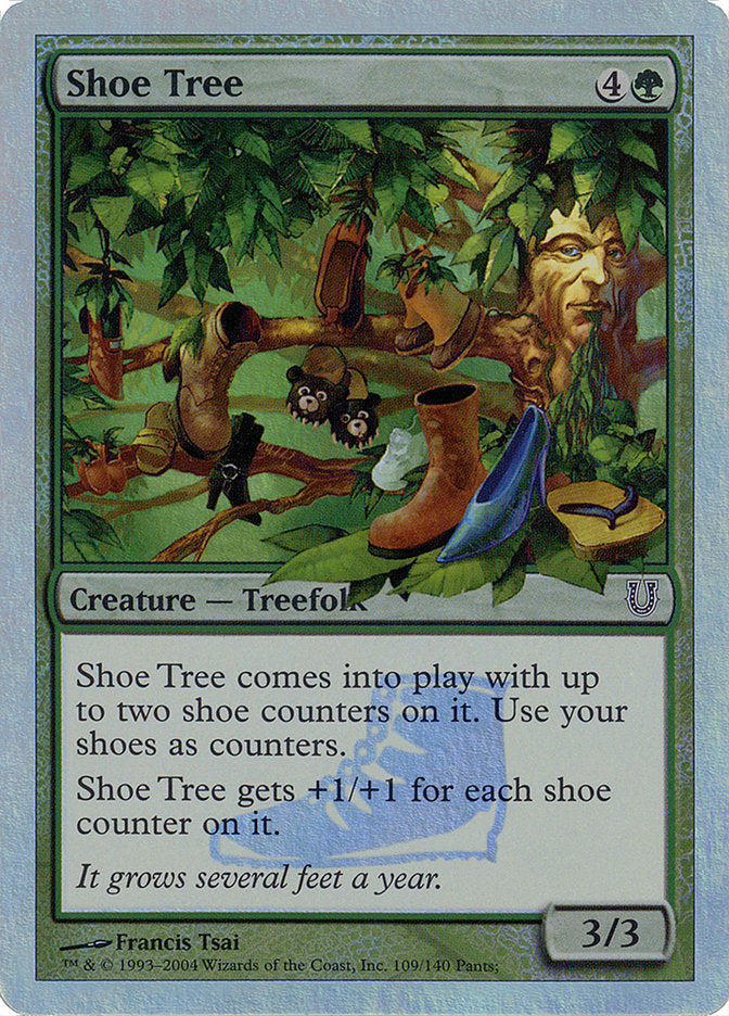 Shoe Tree (Alternate Foil) [Unhinged] | Enigma On Main