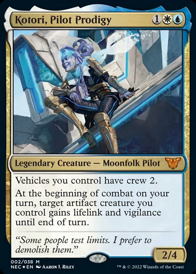 Kotori, Pilot Prodigy [Kamigawa: Neon Dynasty Commander] | Enigma On Main