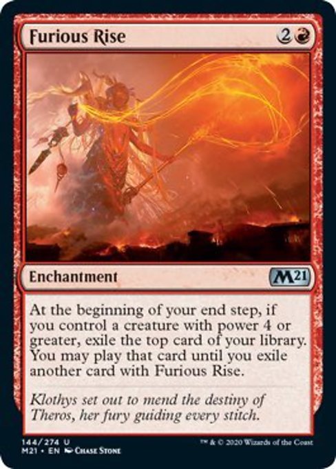 Furious Rise [Core Set 2021] | Enigma On Main