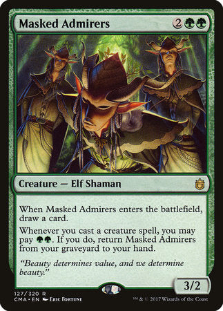 Masked Admirers [Commander Anthology] | Enigma On Main