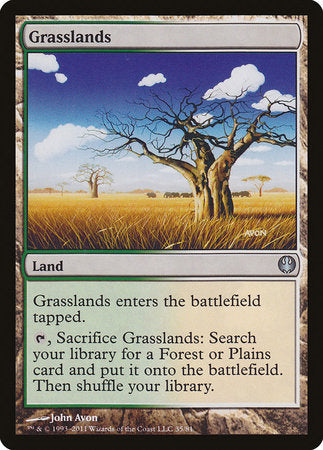 Grasslands [Duel Decks: Knights vs. Dragons] | Enigma On Main