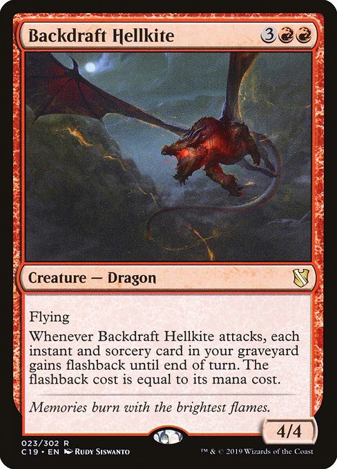 Backdraft Hellkite [Commander 2019] | Enigma On Main