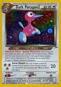 Dark Porygon2 (8/105) [Neo Destiny Unlimited] | Enigma On Main