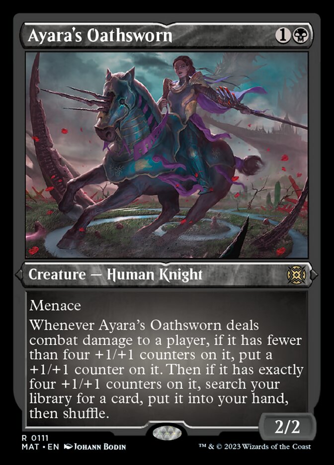 Ayara's Oathsworn (Foil Etched) [March of the Machine: The Aftermath] | Enigma On Main