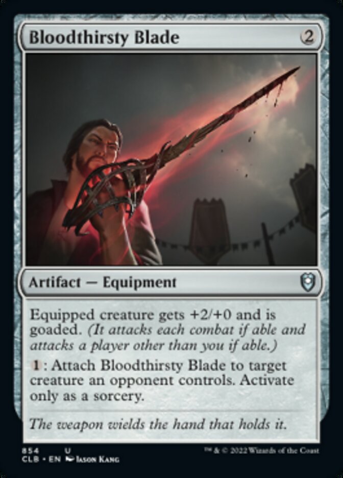 Bloodthirsty Blade [Commander Legends: Battle for Baldur's Gate] | Enigma On Main
