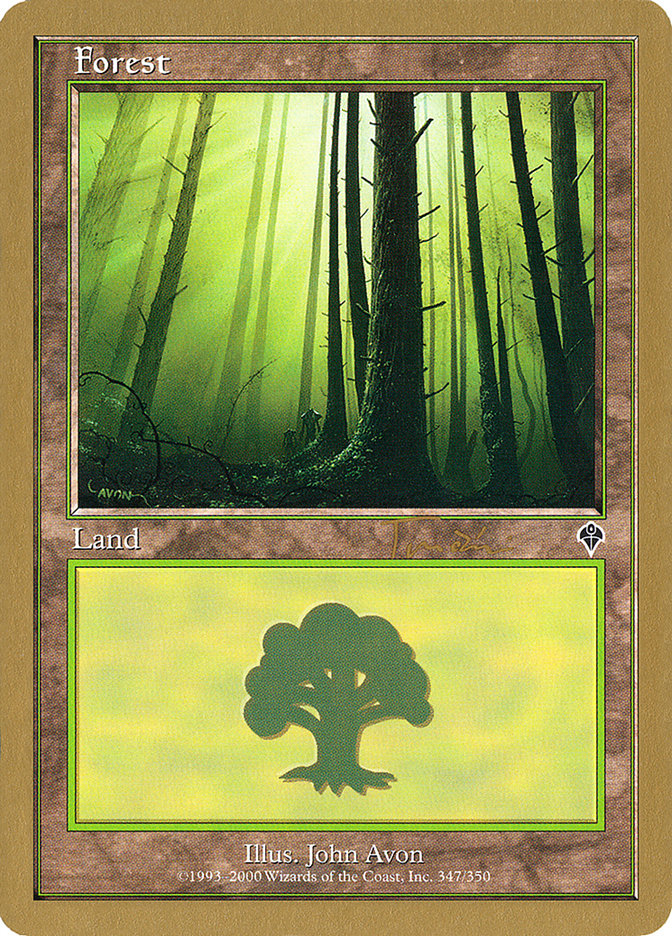 Forest (jt347) (Jan Tomcani) [World Championship Decks 2001] | Enigma On Main