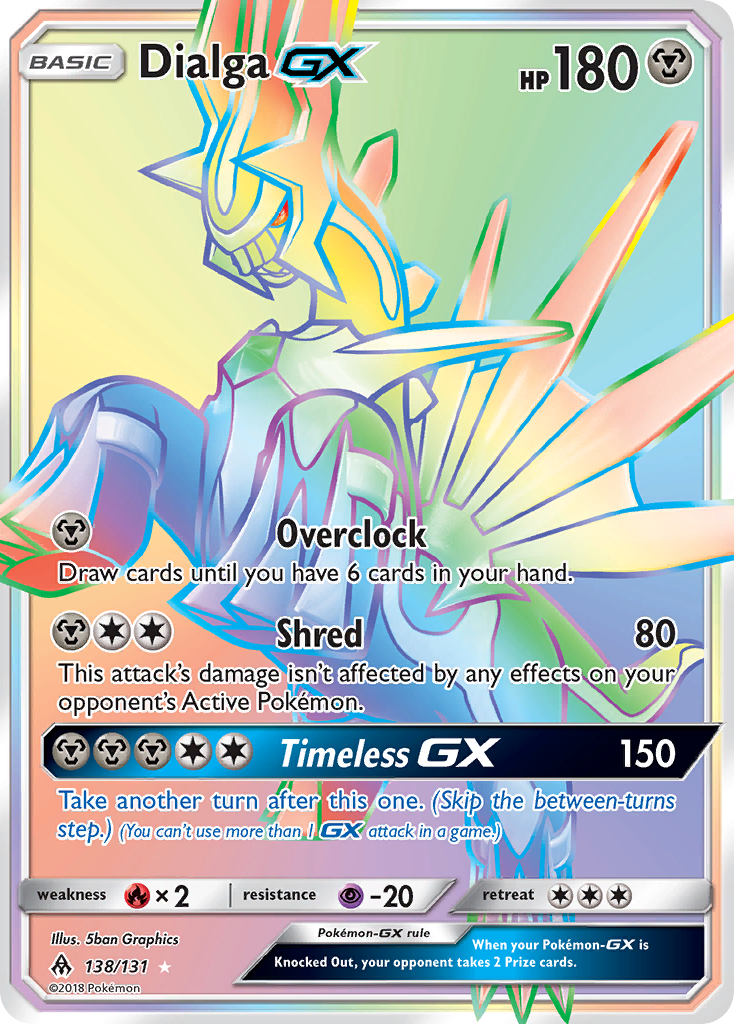 Dialga GX (138/131) [Sun & Moon: Forbidden Light] | Enigma On Main