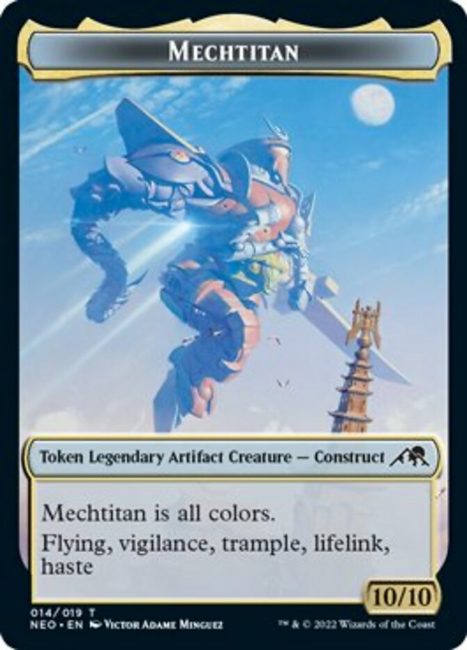 Mechtitan Token [Kamigawa: Neon Dynasty Tokens] | Enigma On Main