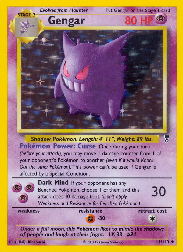 Gengar (11/110) [Legendary Collection] | Enigma On Main