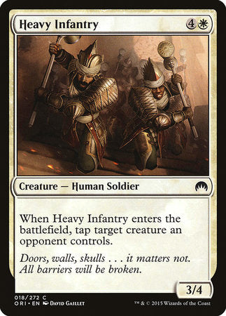 Heavy Infantry [Magic Origins] | Enigma On Main