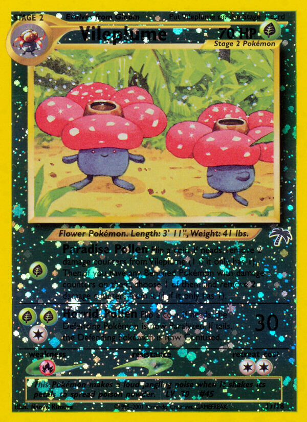 Vileplume (17/18) [Southern Islands] | Enigma On Main