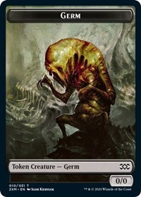 Germ // Human Soldier Double-sided Token [Double Masters Tokens] | Enigma On Main