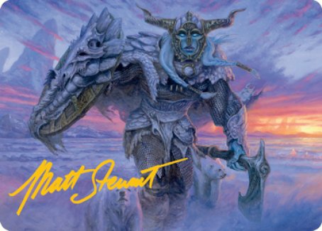 Frost Giant Art Card (Gold-Stamped Signature) [Dungeons & Dragons: Adventures in the Forgotten Realms Art Series] | Enigma On Main