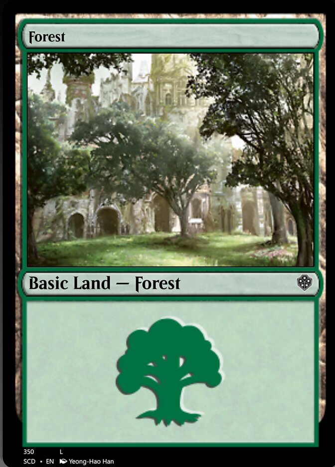 Forest (350) [Starter Commander Decks] | Enigma On Main