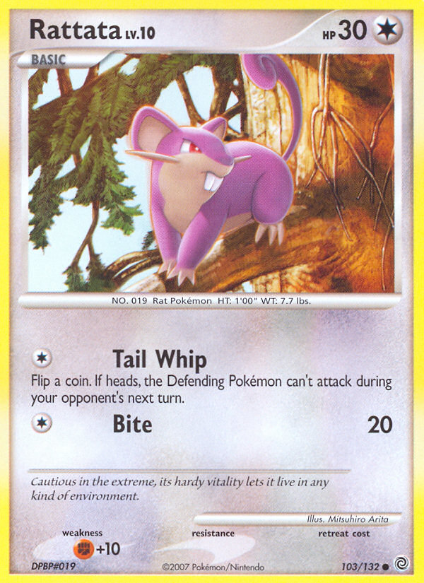 Rattata (103/132) [Diamond & Pearl: Secret Wonders] | Enigma On Main