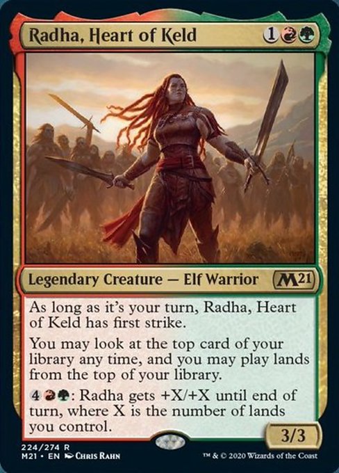 Radha, Heart of Keld [Core Set 2021] | Enigma On Main