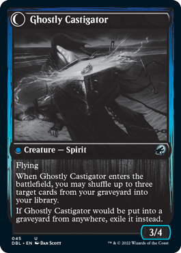 Covetous Castaway // Ghostly Castigator [Innistrad: Double Feature] | Enigma On Main