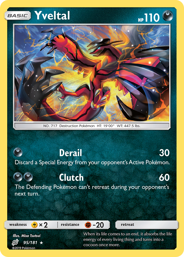 Yveltal (95/181) [Sun & Moon: Team Up] | Enigma On Main