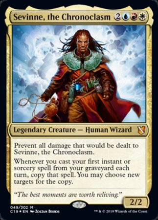 Sevinne, the Chronoclasm [Commander 2019] | Enigma On Main