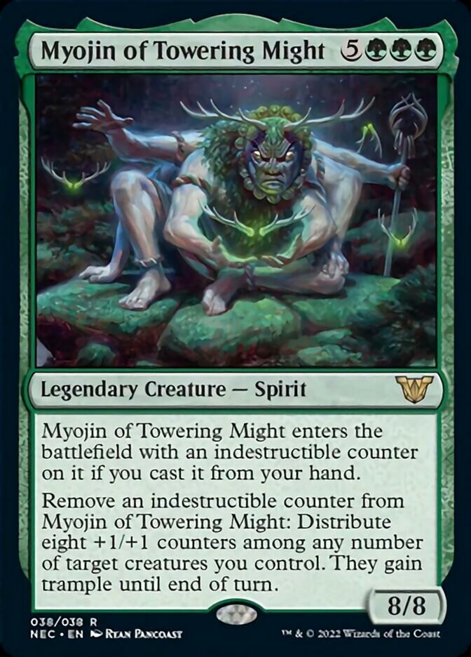 Myojin of Towering Might [Kamigawa: Neon Dynasty Commander] | Enigma On Main