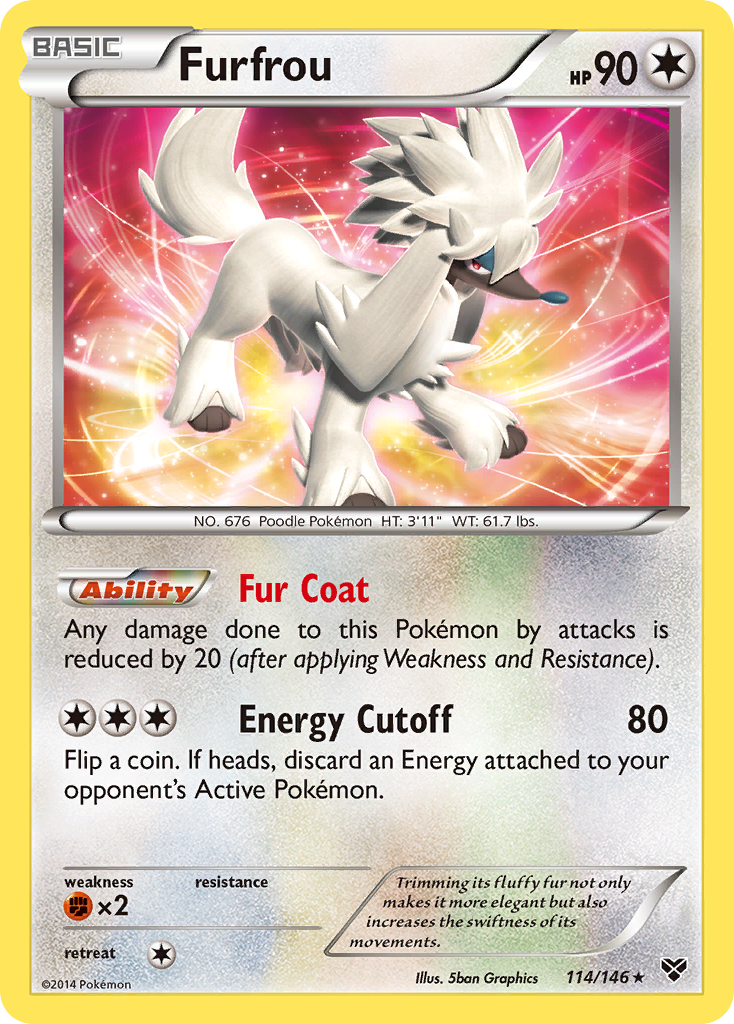 Furfrou (114/146) [XY: Base Set] | Enigma On Main