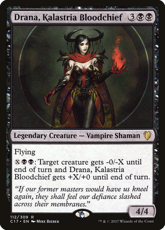 Drana, Kalastria Bloodchief [Commander 2017] | Enigma On Main