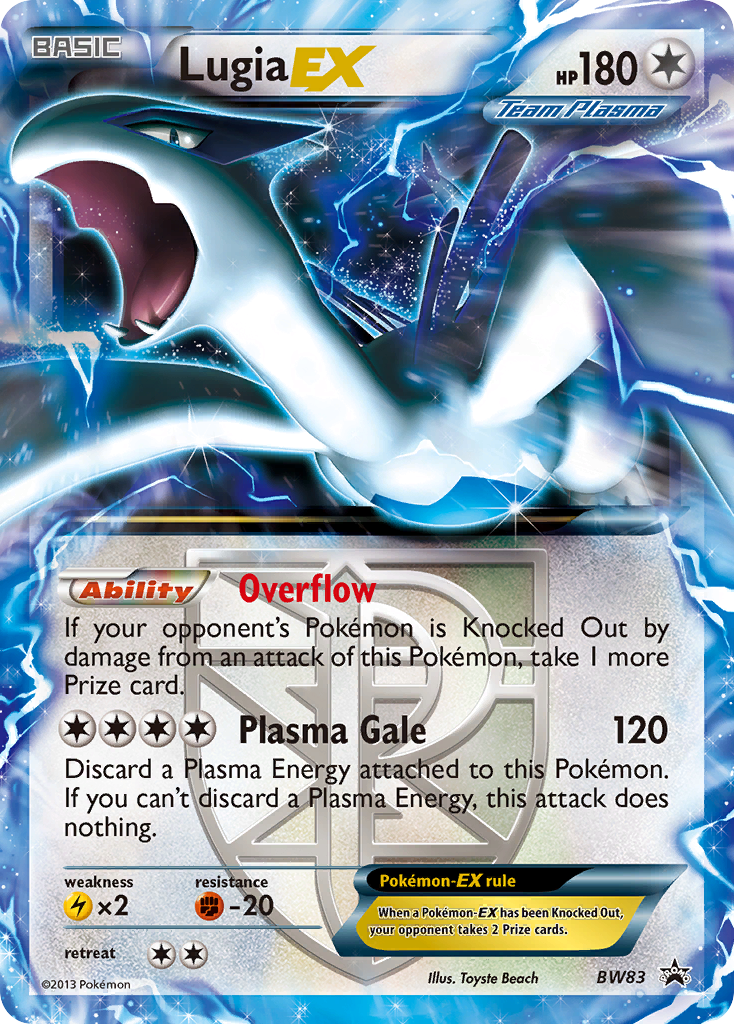 Lugia EX (BW83) [Black & White: Black Star Promos] | Enigma On Main