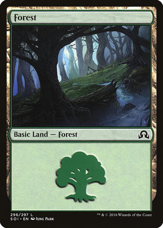 Forest (296) [Shadows over Innistrad] | Enigma On Main