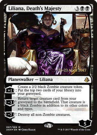 Liliana, Death's Majesty [Amonkhet Promos] | Enigma On Main