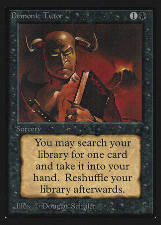 Demonic Tutor (IE) [Intl. Collectors’ Edition] | Enigma On Main