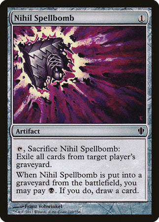 Nihil Spellbomb [Commander 2013] | Enigma On Main