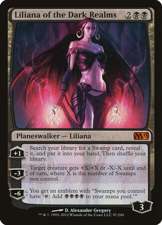 Liliana of the Dark Realms [Magic 2013] | Enigma On Main