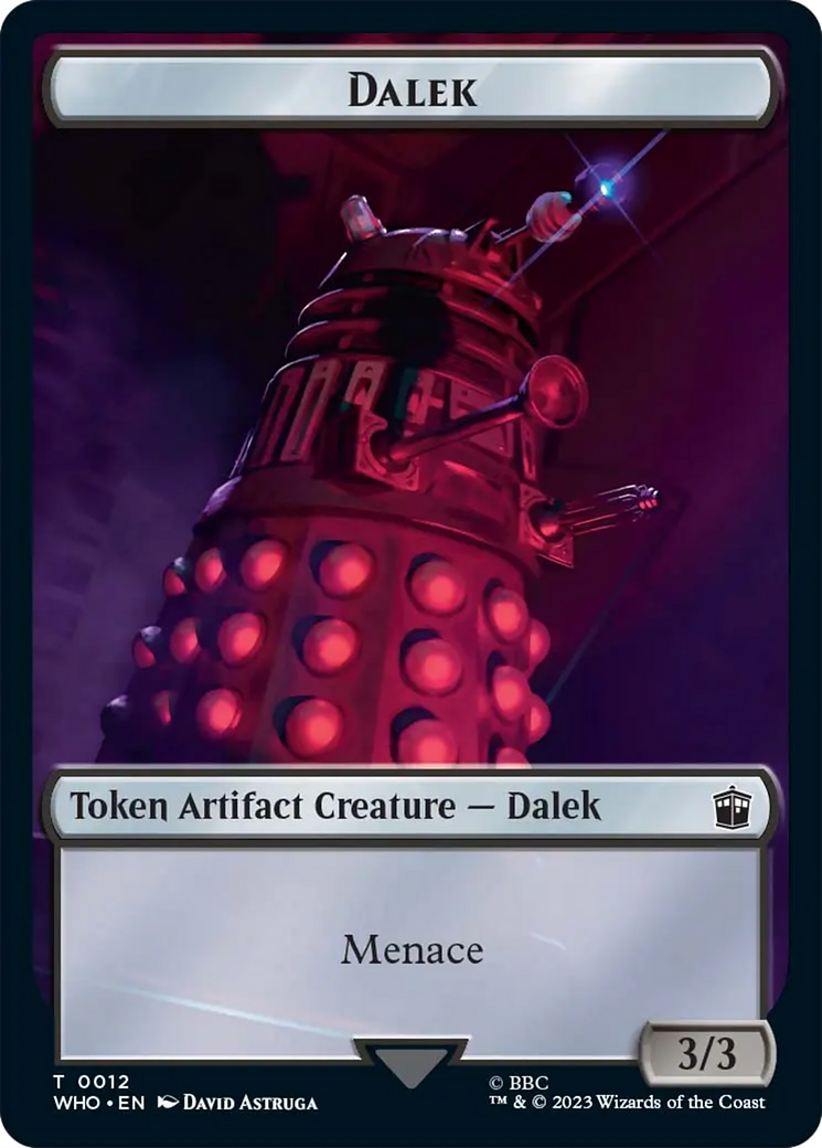 Dalek Token [Doctor Who Tokens] | Enigma On Main