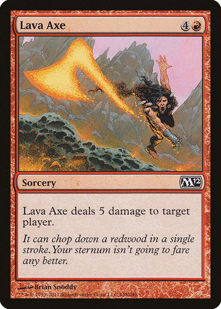 Lava Axe [Magic 2012] | Enigma On Main