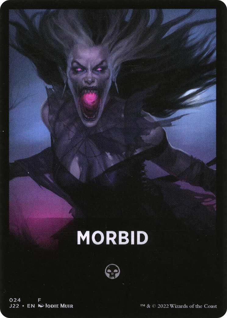 Morbid Theme Card [Jumpstart 2022 Front Cards] | Enigma On Main